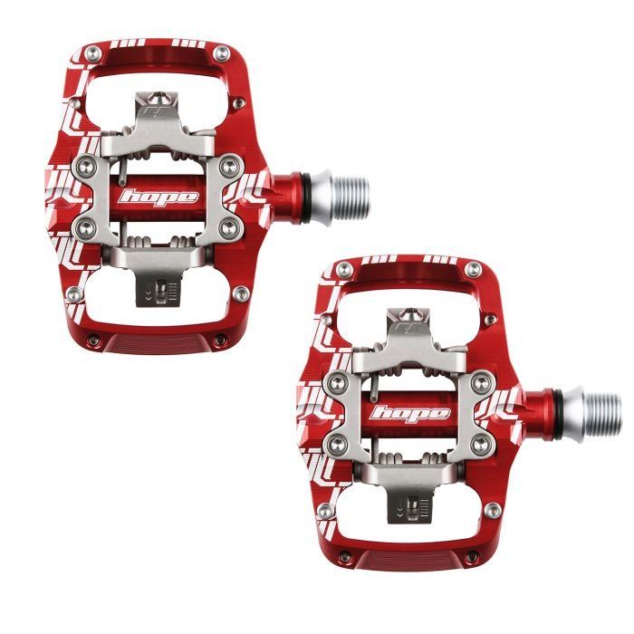 Hope Union Trail Pedals - Red - Image 1