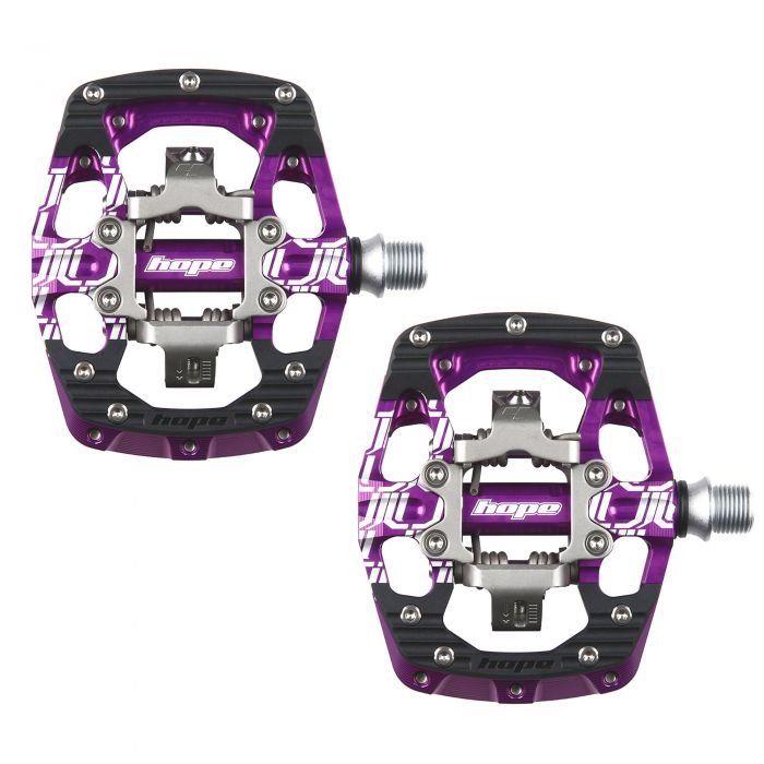 Hope Union Gravity Pedals - Purple - Image 1