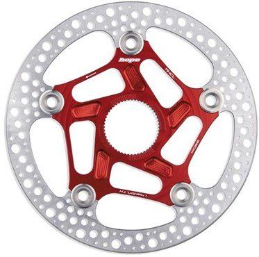 Hope RX Road Centrelock Floating Disc Rotor - 140mmRed