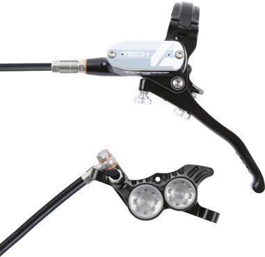 Hope Tech 4 V4 Brake Lever/Calliper Black/Silver - Thumbnail 2