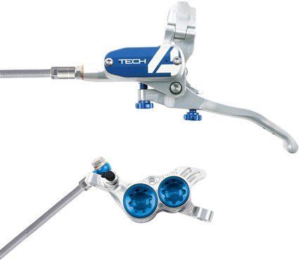 Hope Tech 4 V4 Brakes Braided No Rotor