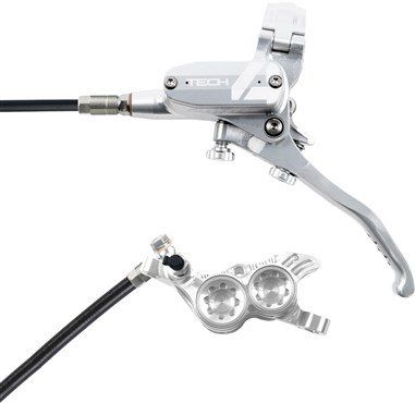 Hope Tech 4 V4 Brake Lever/Calliper Black Silver/Silver - Thumbnail 2