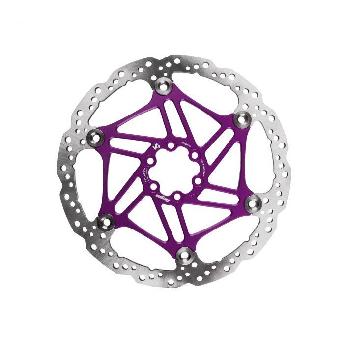 Hope V4 Vented Floating Rotor - 203mmPurple - Image 1