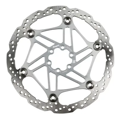 Hope V4 Vented Floating Rotor - 203mmSilver - Thumbnail 2