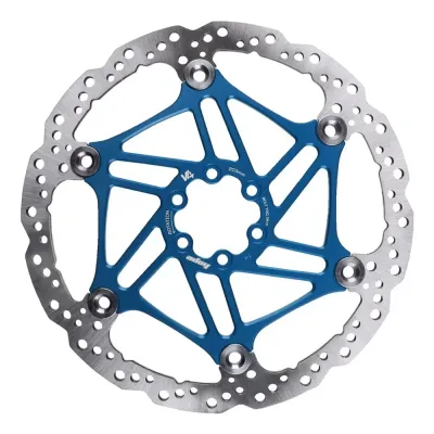 Hope V4 Vented Floating Rotor - 220mmBlue - Thumbnail 2