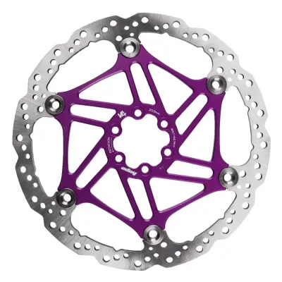 Hope V4 Vented Floating Rotor - 220mmPurple - Thumbnail 2