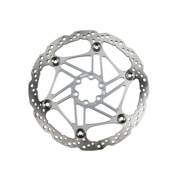 Hope V4 Vented Floating Rotor - 220mmSilver - Image 1