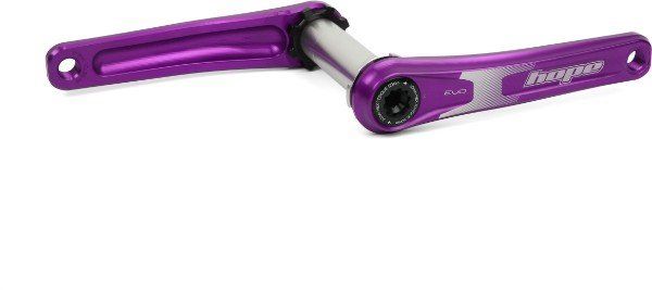 Hope EVO Crankset - Spiderless - 68/73mmPurple155mm