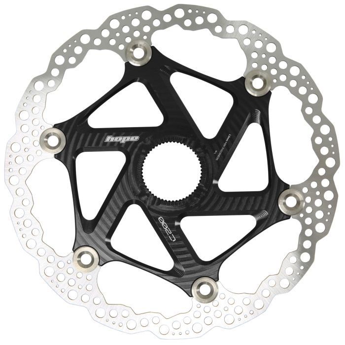 Hope MTB Centre Lock Floating Rotor - 200mmBlack - Image 1