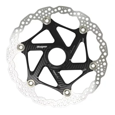 Hope MTB Centre Lock Floating Rotor - 200mmBlack - Thumbnail 2