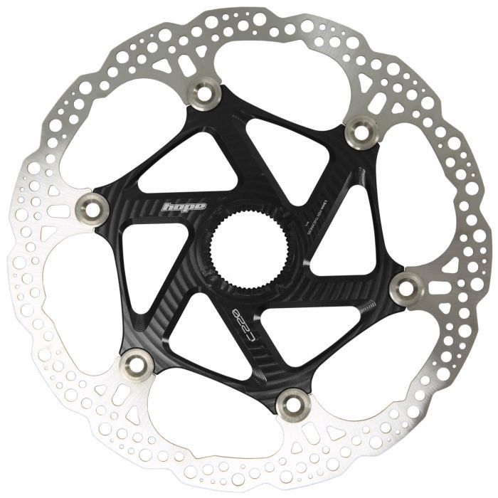 Hope MTB Centre Lock Floating Rotor - 220mmBlack - Image 1