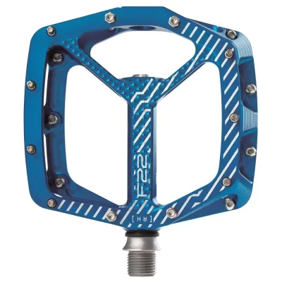 Hope F22 Flat Pedals - Blue - Thumbnail 2