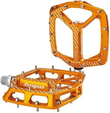 Hope F22 Flat Pedals - Orange