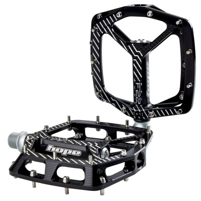 Hope F22 Flat Pedals - Black - Image 1