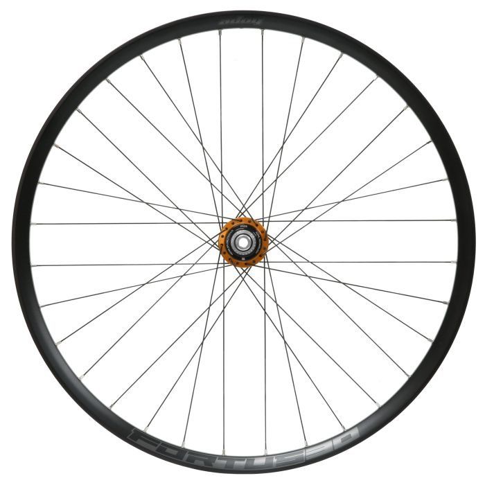 Hope Fortus 30W Pro5 Rear Wheel - 142x12mm29 Inch6 BoltMicro SplineOrange - Image 1