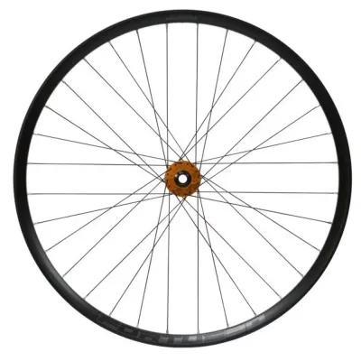 Hope Fortus 30W Pro5 Rear Wheel - 142x12mm29 Inch6 BoltStandard Steel 9 10 11Orange - Thumbnail 2