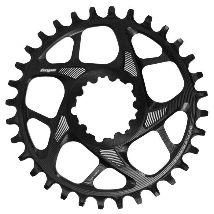 Hope R22 Spiderless SR3 3 Bolt Direct Mount Boost Chainring - 32T - Image 1