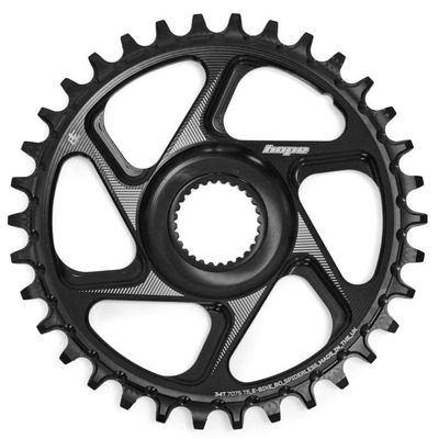 Hope R22 e-Bike Bosch Gen4 Direct Mount Chainring - Black, 34T