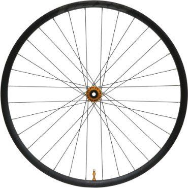 Hope RX24 Pro 5 Centrelock Gravel 700c Front Wheel - Orange28H100 x 12mm