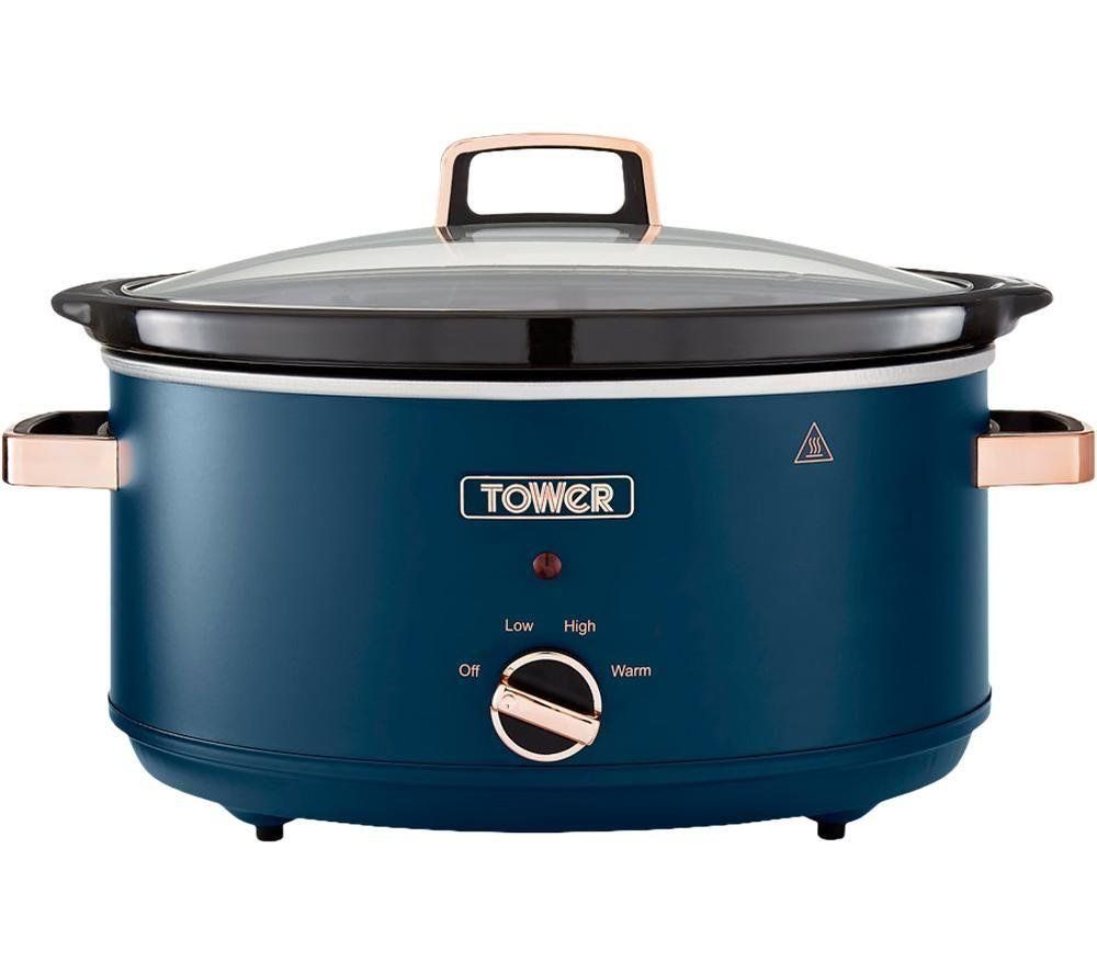 Cavaletto 3.5L Slow Cooker - Blue - Image 1