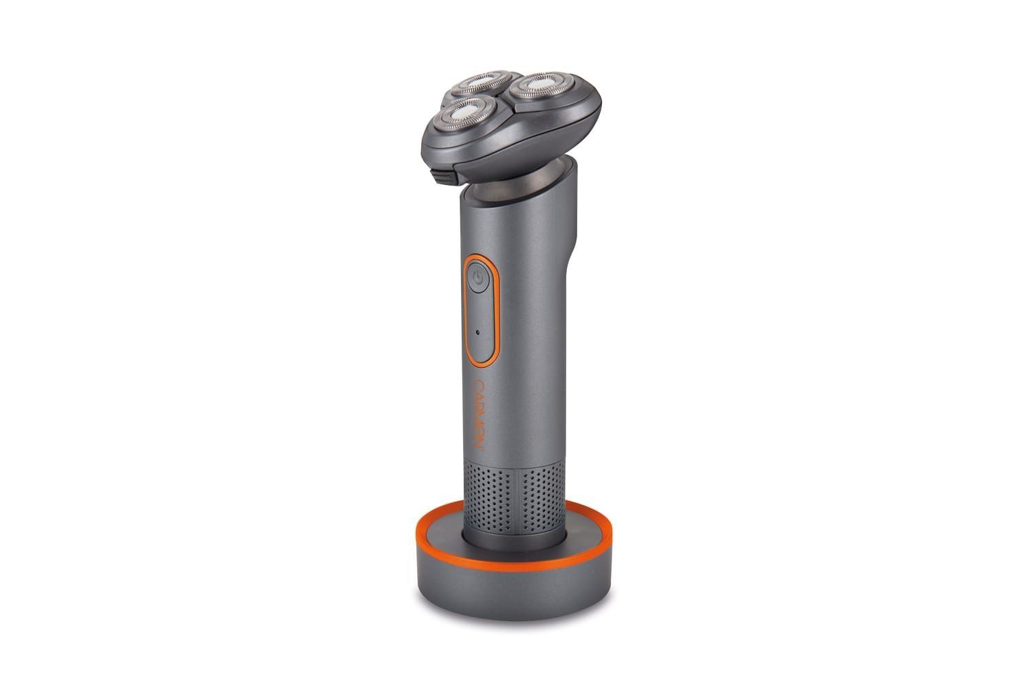 Carmen Gil Titan 3-in-1 Cordless Shaver Set, Orange & Grey, C81085ORG in Black - Image 1