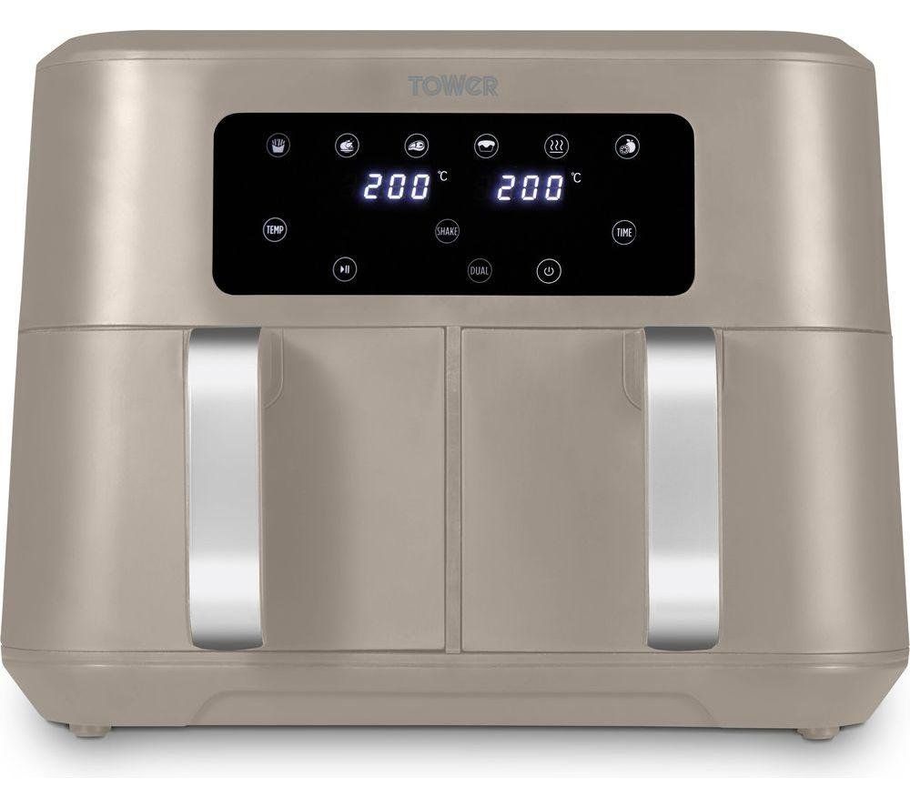 TOWER Vortx T17137 Air Fryer - Latte, Cream - Image 1