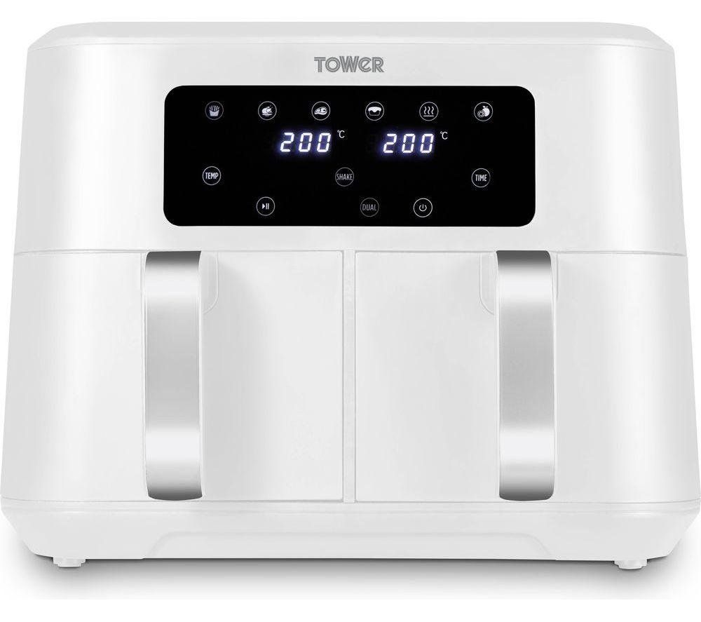 TOWER Vortx T17137 Air Fryer - White, White - Image 1