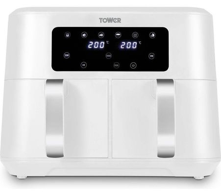 TOWER Vortx T17137 Air Fryer - White, White