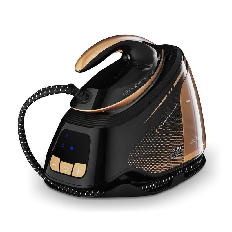 TOWER CeraGlide T22030GLD Steam Generator Iron - Black, Black - Image 1