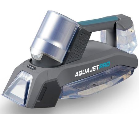 TOWER Aquajet Pro Handheld Vacuum Cleaner - Grey, Clear,Silver/Grey