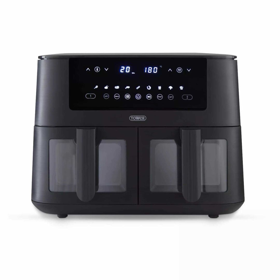 TOWER Vortx Vizion T17151 Air Fryer - Black, Black - Image 1