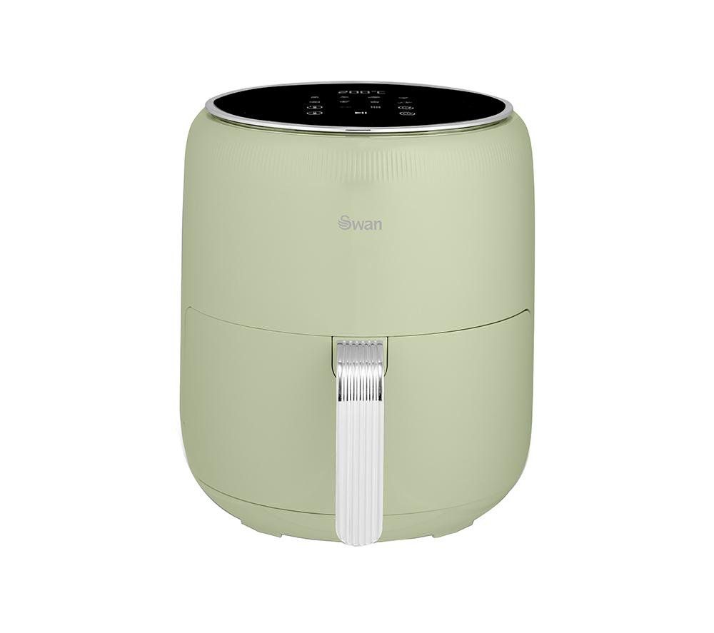 SWAN Retro SD10513GRN Air Fryer - Green, Green - Image 1