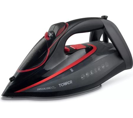 TOWER T22032RED Steam Iron - Red & Black, Red,Black
