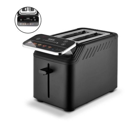TOWER Cavaletto Mirage T20096BLK 2-Slice Toaster - Black, Black