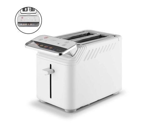 TOWER Cavaletto Mirage T20096WHT 2-Slice Toaster - White, White