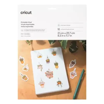 Cricut Joy Xtra Printable Vinyl (Silver) 30 Sheets - Thumbnail 2
