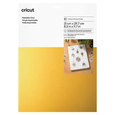Cricut Joy Xtra Printable Vinyl (Gold) 30 Sheets - Thumbnail 2