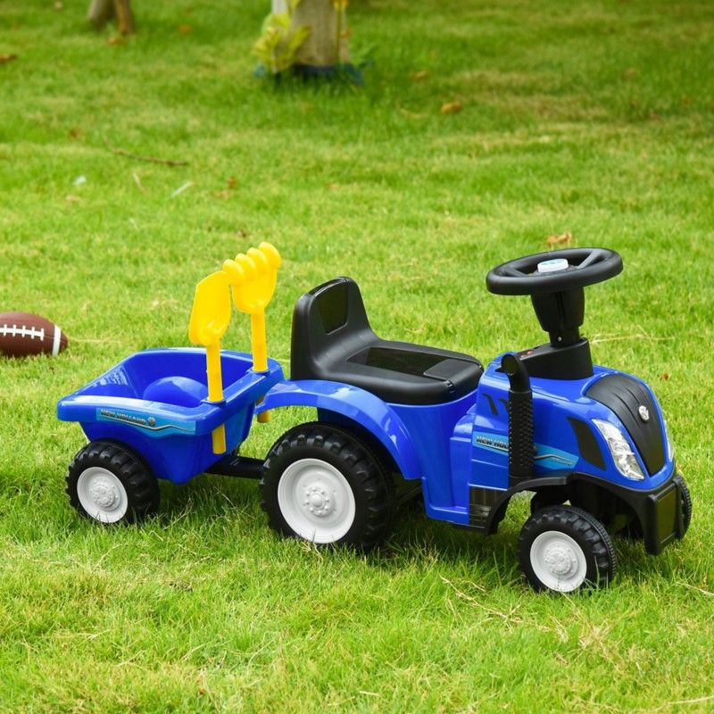 Baby Sliding Car New Holland Licensed - Blue - Image 1