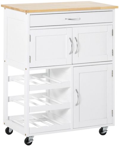 HOMCOM Footrest Adjustable Height and Angle Tilting Platform - Grey