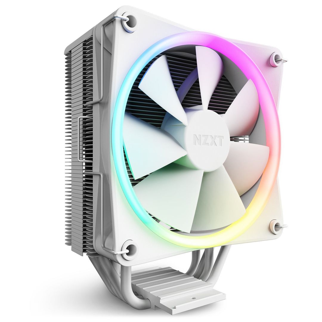 NZXT T120 RGB Processor Air cooler 12 cm White 1 pc(s) - Image 1