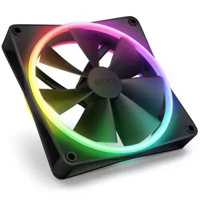 NZXT F140 RGB DUO Fan 14 cm Black 1 pc(s) - Thumbnail 2