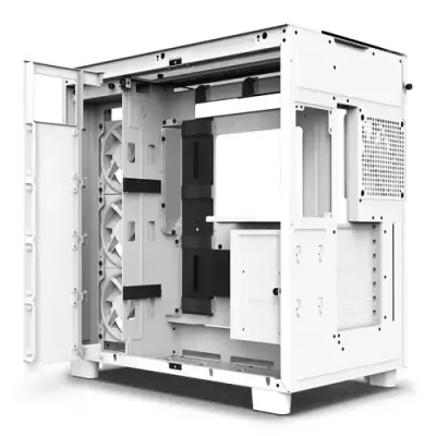NZXT H9 Elite Midi Tower White - Thumbnail 3