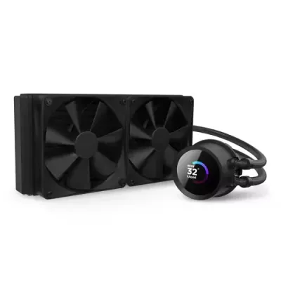 NZXT Kraken 240 Processor All-in-one liquid cooler 12 cm Black 1 pc(s) - Thumbnail 3