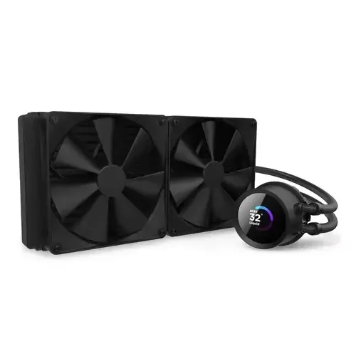 NZXT Kraken 280 Processor All-in-one liquid cooler 14 cm Black 1 pc(s) - Image 1