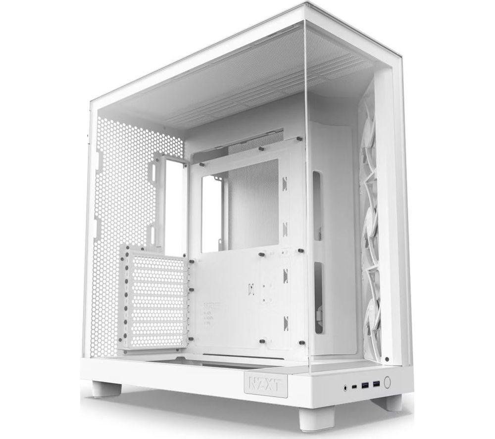 NZXT H6 Flow Midi Tower White - Image 1