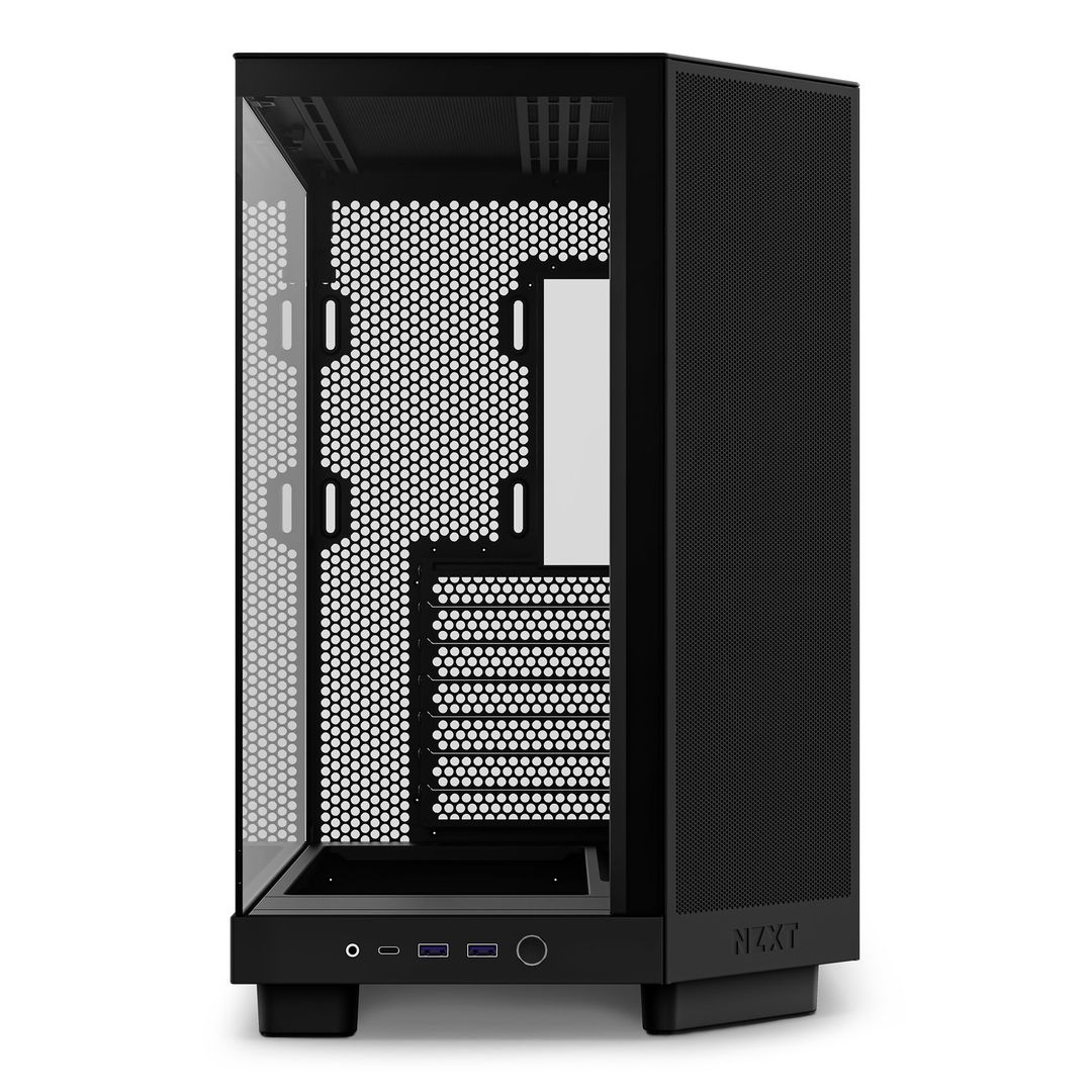 NZXT H6 Flow Midi Tower Black - Image 1