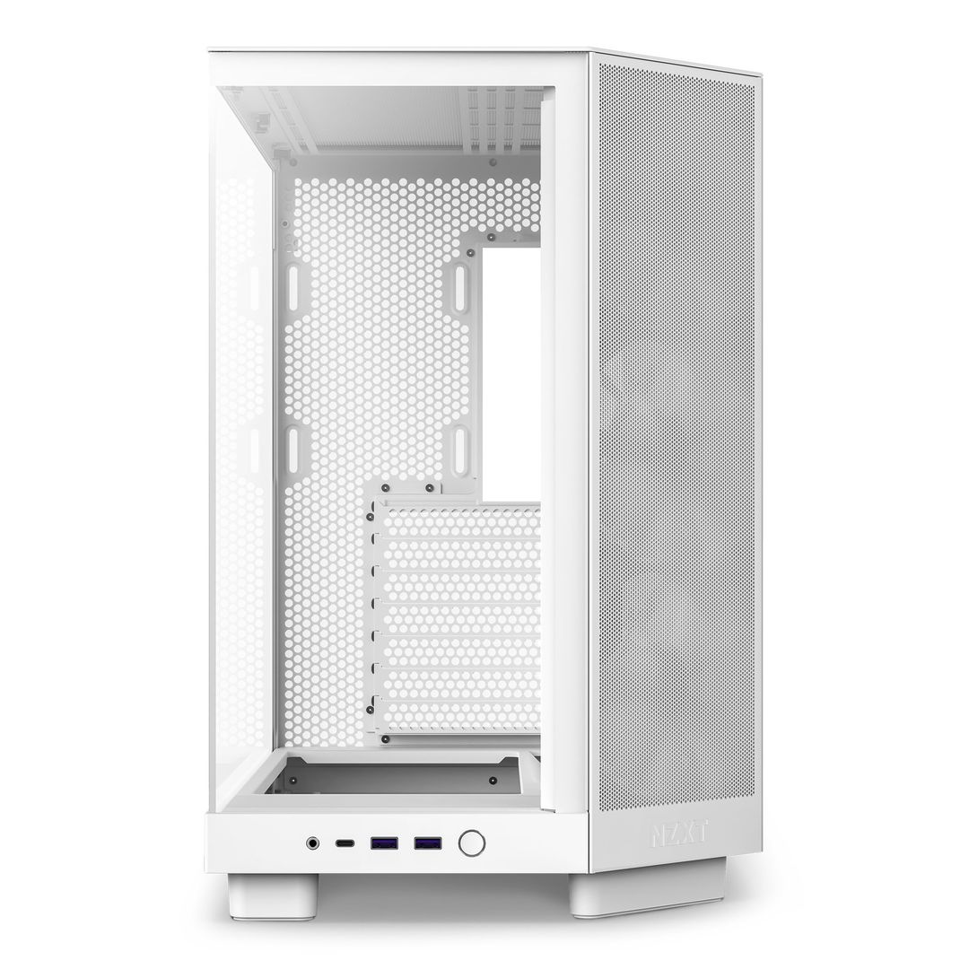 NZXT H6 Flow RGB Midi Tower White - Image 1