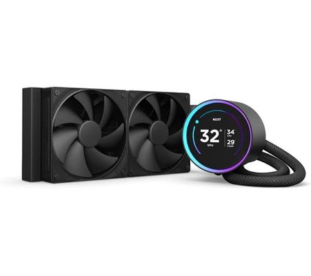 NZXT Kraken Elite 240 Processor All-in-one liquid cooler 12 cm Black 1 pc(s) - Thumbnail 2
