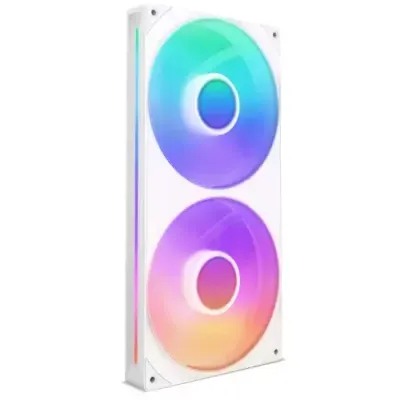 NZXT RF-U28HF-W1 computer cooling system Computer case Fan White 1 pc(s) - Thumbnail 2