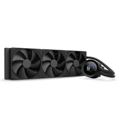 NZXT Kraken Plus 360 Processor All-in-one liquid cooler 12 cm Black - Thumbnail 2